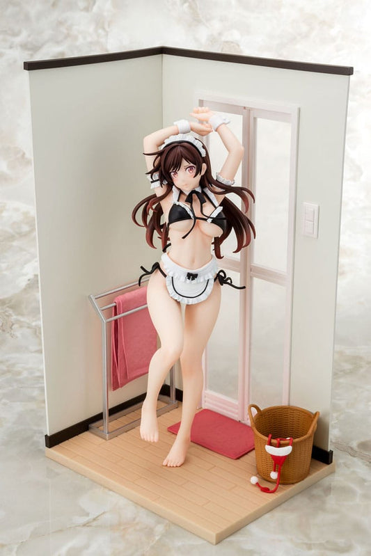 Rent-A-Girlfriend Estatua PVC 1/6 Chizuru Mizuhara Maid Bikini ni Okigae 30 cm - Z POP Toys