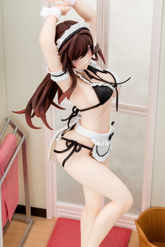 Rent-A-Girlfriend Estatua PVC 1/6 Chizuru Mizuhara Maid Bikini ni Okigae 30 cm - Z POP Toys