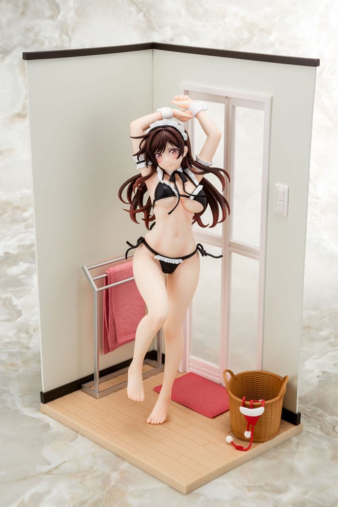 Rent-A-Girlfriend Estatua PVC 1/6 Chizuru Mizuhara Maid Bikini ni Okigae 30 cm - Z POP Toys