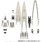 Legend of the Galactic Heroes Maqueta Plastic Model Kit 1/8000 Imperial Flagship Brunhild