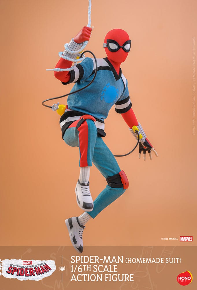 Tu amigo y vecino Spider-Man Figura 1/6 Spider-Man (Homemade Suit) 29 cm - Z POP Toys