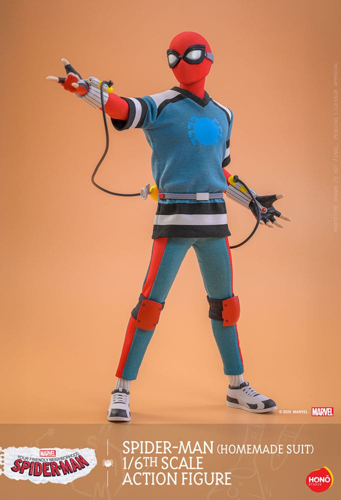Tu amigo y vecino Spider-Man Figura 1/6 Spider-Man (Homemade Suit) 29 cm - Z POP Toys