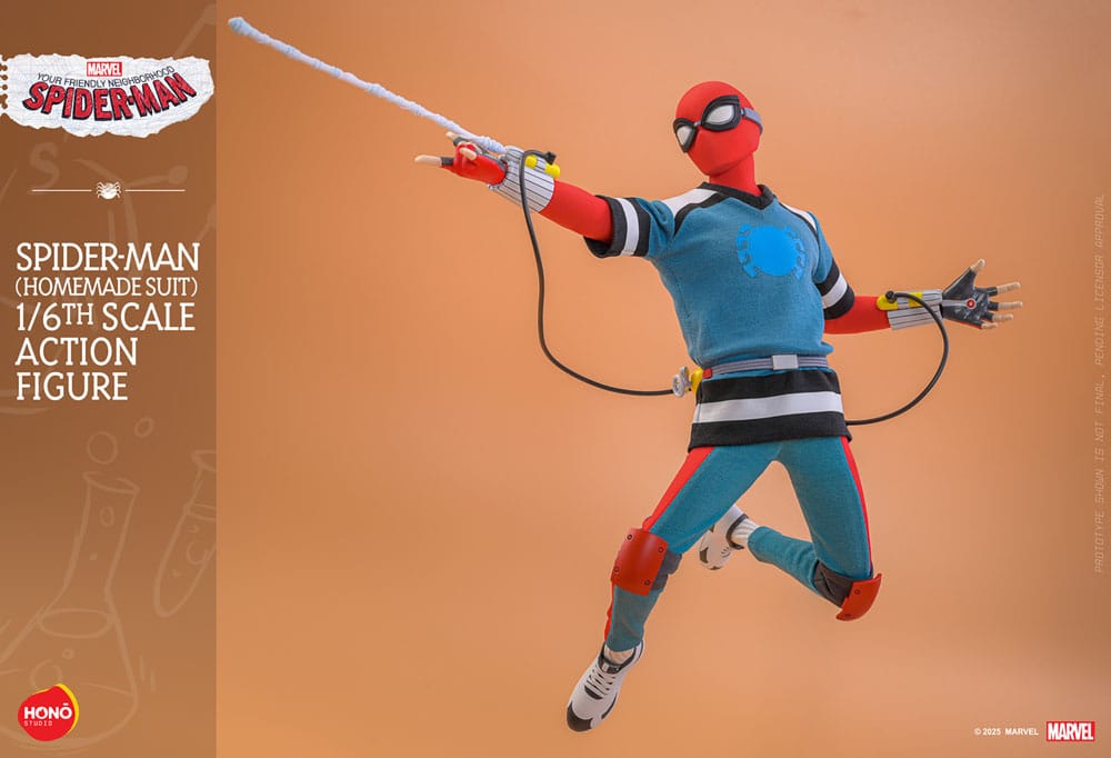 Tu amigo y vecino Spider-Man Figura 1/6 Spider-Man (Homemade Suit) 29 cm - Z POP Toys