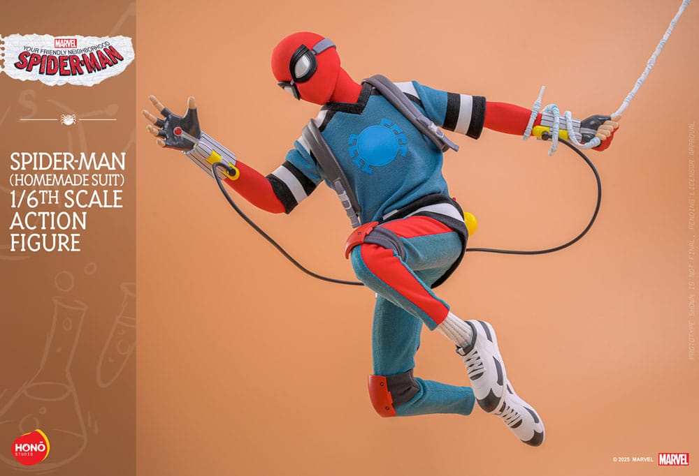 Tu amigo y vecino Spider-Man Figura 1/6 Spider-Man (Homemade Suit) 29 cm - Z POP Toys