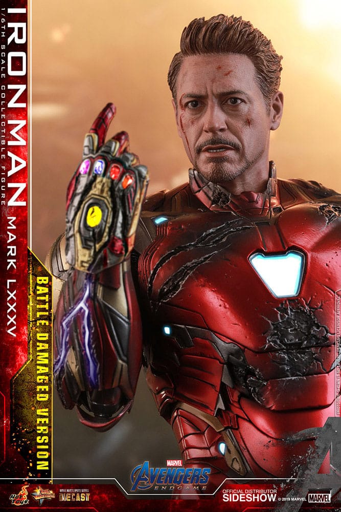 Vengadores: Endgame Figura Movie Masterpiece Diecast 1/6 Iron Man Mark LXXXV (Battle Damaged Version) Special Edition 32 cm