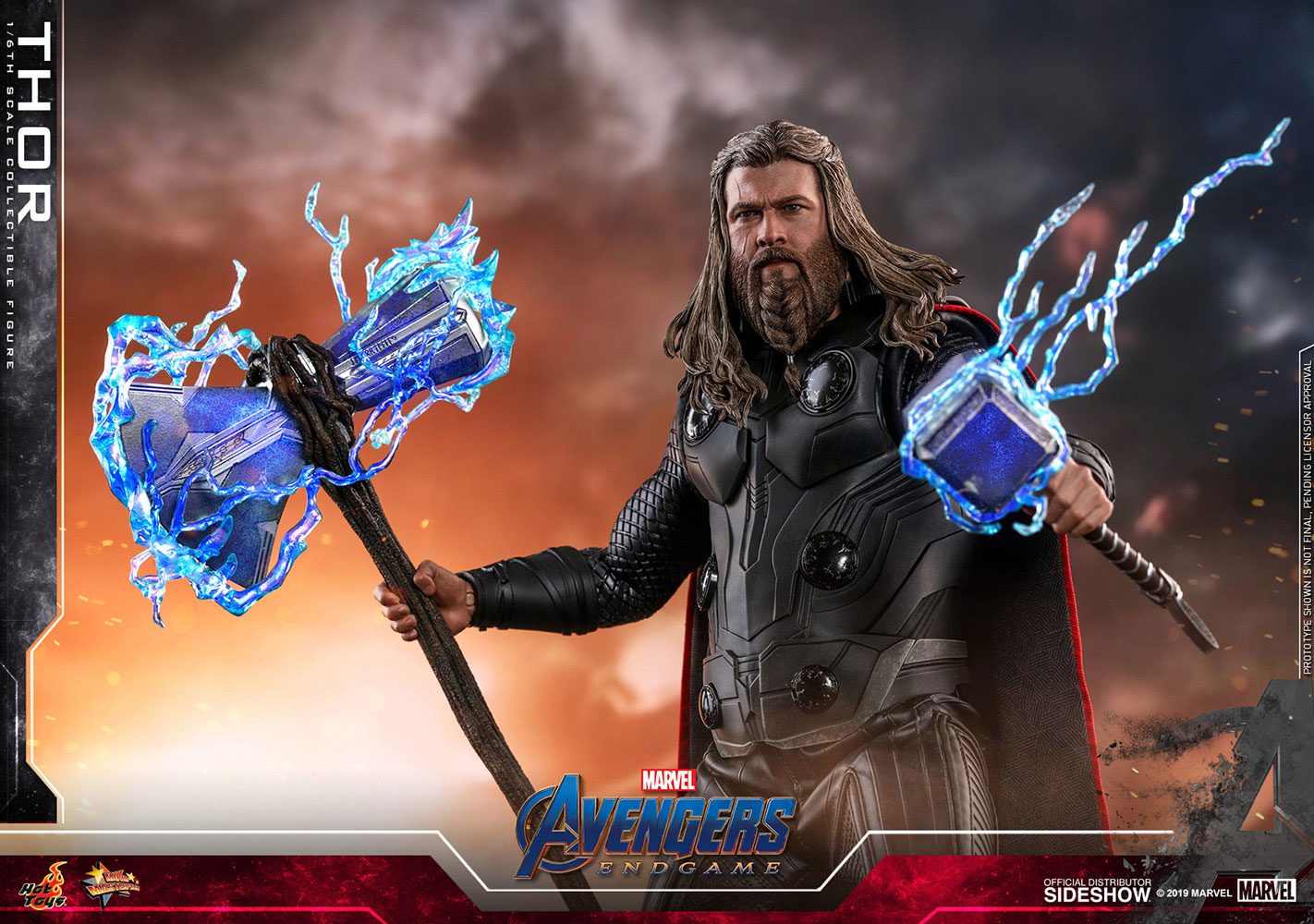 Avengers: Endgame Figura Movie Masterpiece 1/6 Thor 32 cm