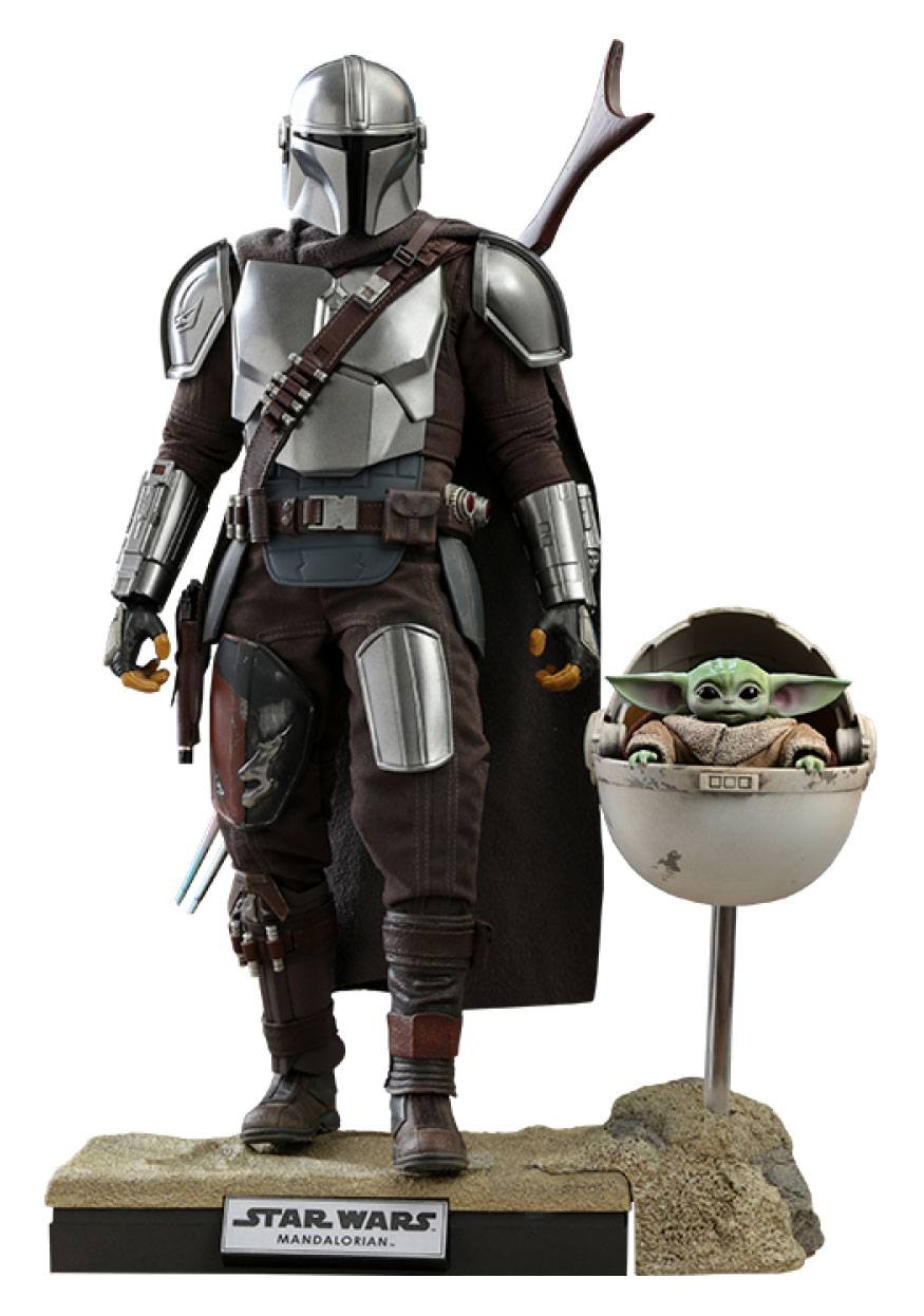 Star Wars The Mandalorian Pack de 2 Figuras 1/6 The Mandalorian & The Child Deluxe 30 cm