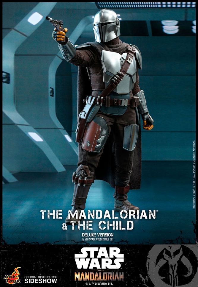 Star Wars The Mandalorian Pack de 2 Figuras 1/6 The Mandalorian & The Child Deluxe 30 cm