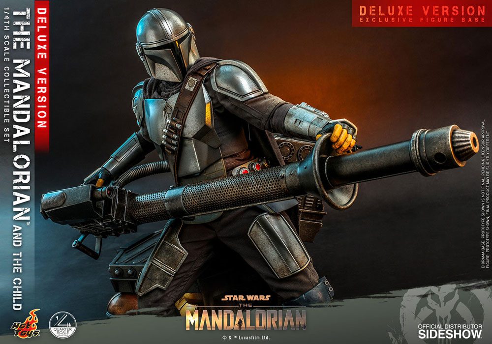 Star Wars The Mandalorian Pack de 2 Figuras 1/4 The Mandalorian & The Child Deluxe 46 cm