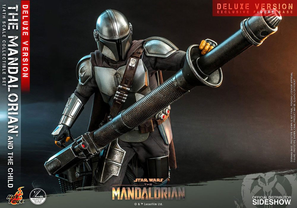 Star Wars The Mandalorian Pack de 2 Figuras 1/4 The Mandalorian & The Child Deluxe 46 cm