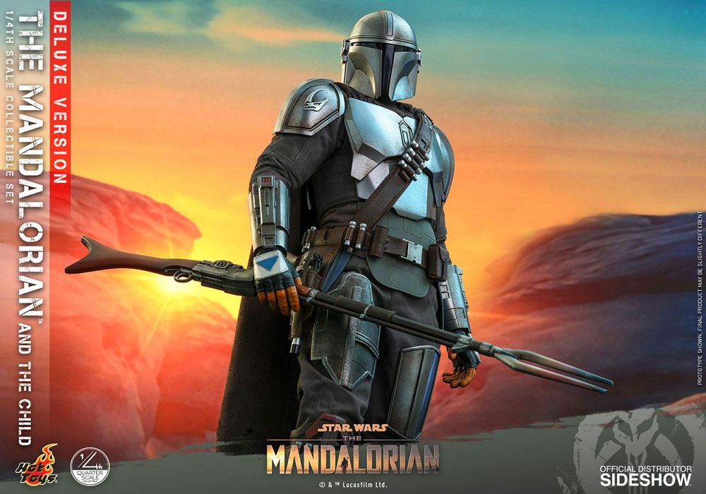 Star Wars The Mandalorian Pack de 2 Figuras 1/4 The Mandalorian & The Child Deluxe 46 cm