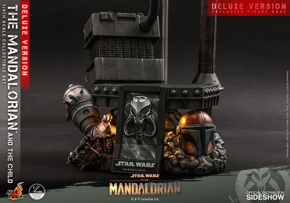 Star Wars The Mandalorian Pack de 2 Figuras 1/4 The Mandalorian & The Child Deluxe 46 cm