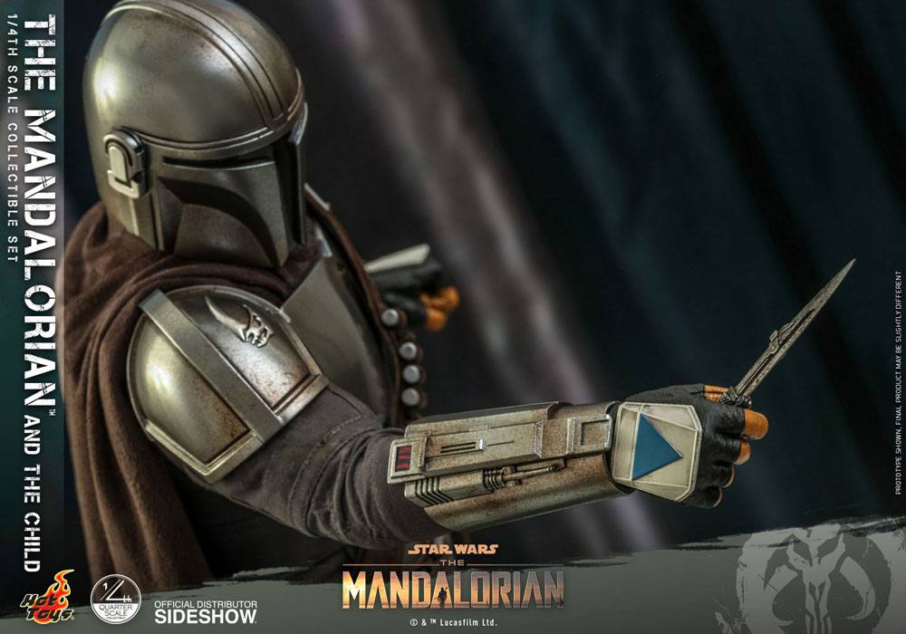 Star Wars The Mandalorian Pack de 2 Figuras 1/4 The Mandalorian & The Child 46 cm
