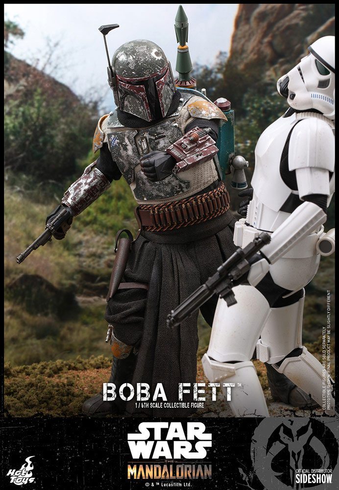 Star Wars The Mandalorian Figura 1/6 Boba Fett 30 cm