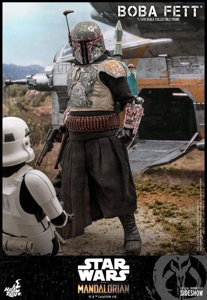 Star Wars The Mandalorian Figura 1/6 Boba Fett 30 cm