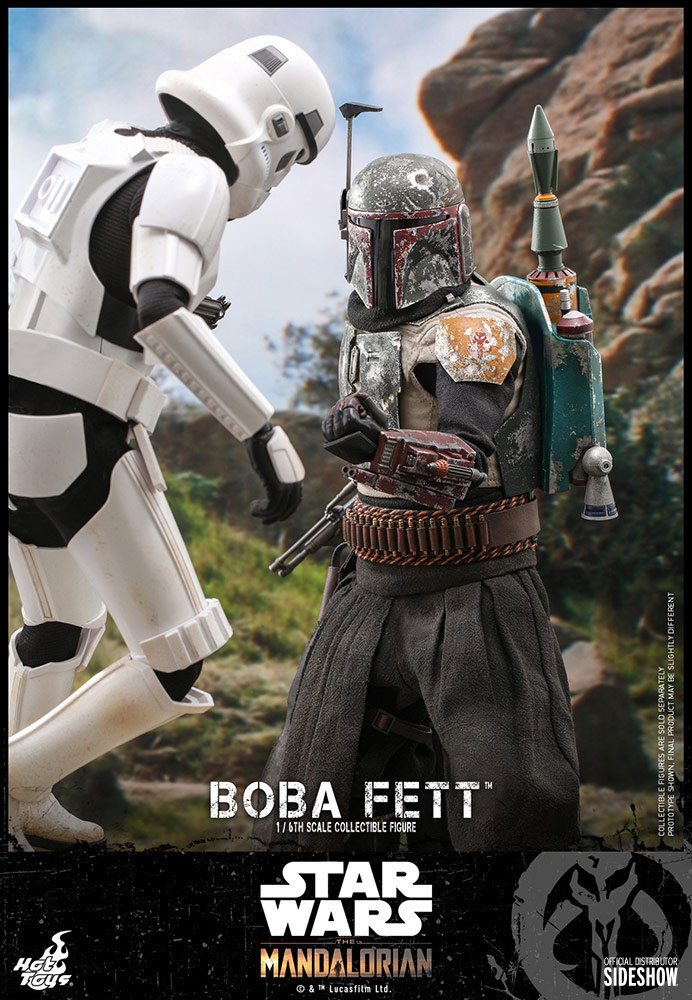 Star Wars The Mandalorian Figura 1/6 Boba Fett 30 cm