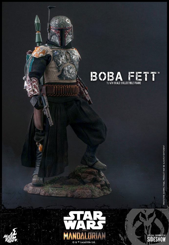 Star Wars The Mandalorian Figura 1/6 Boba Fett 30 cm