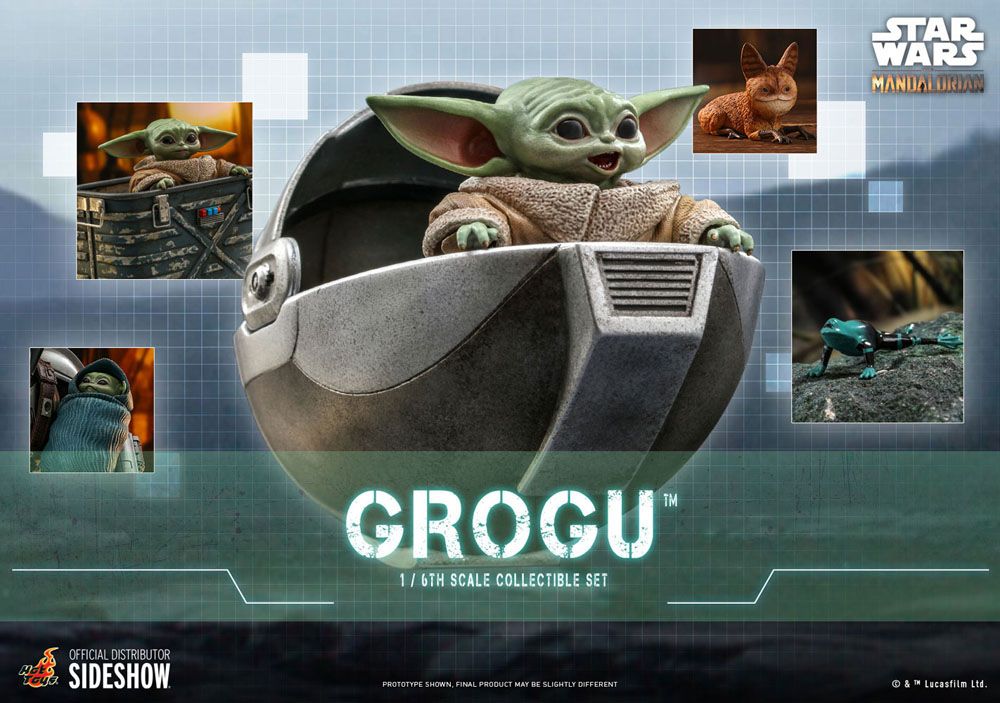 Star Wars The Mandalorian Figuras 1/6 Grogu
