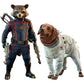 Guardianes de la Galaxia vol. 3 Figuras Movie Masterpiece 1/6 Rocket & Cosmo 16 cm - Z POP Toys