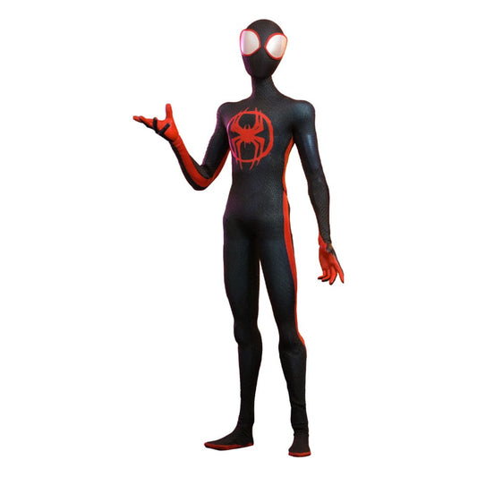 Spider-Man: Cruzando el Multiverso Figura Movie Masterpiece 1/6 Miles Morales 29 cm - HOT TOYS FIGURA - Vista detallada