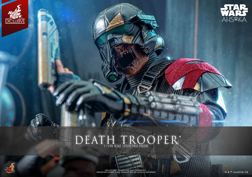 Star Wars: Ahsoka Figura Television Masterpiece 1/6 Death Trooper Hot Toys Exclusive 31 cm