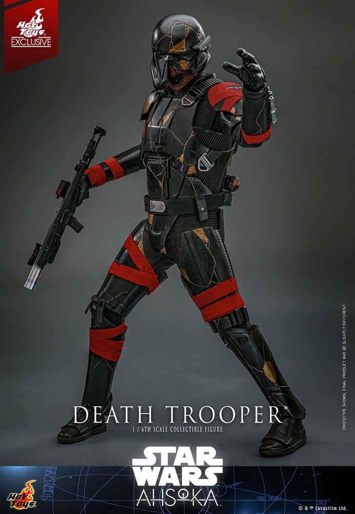 Star Wars: Ahsoka Figura Television Masterpiece 1/6 Death Trooper Hot Toys Exclusive 31 cm