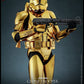 Star Wars Figura 1/6 Clone Trooper (Gold Chrome Version) Exclusive 30 cm