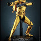 Star Wars Figura 1/6 Clone Trooper (Gold Chrome Version) Exclusive 30 cm