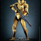 Star Wars Figura 1/6 Clone Trooper (Gold Chrome Version) Exclusive 30 cm