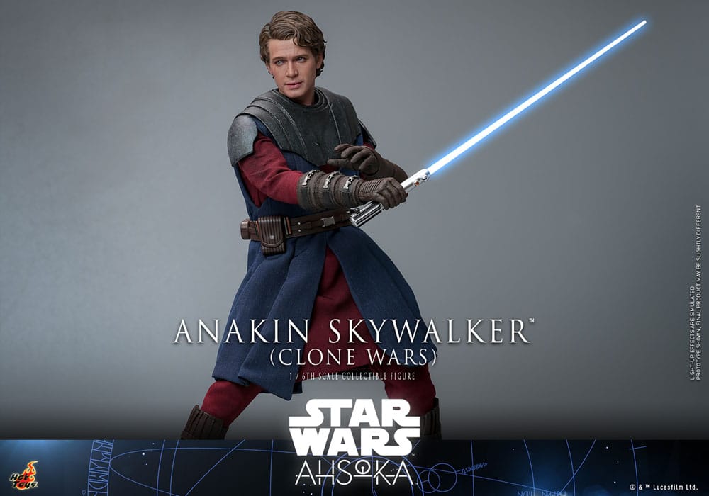 Star Wars:: The Clone Wars Figura 1/6 Anakin Skywalker 31 cm