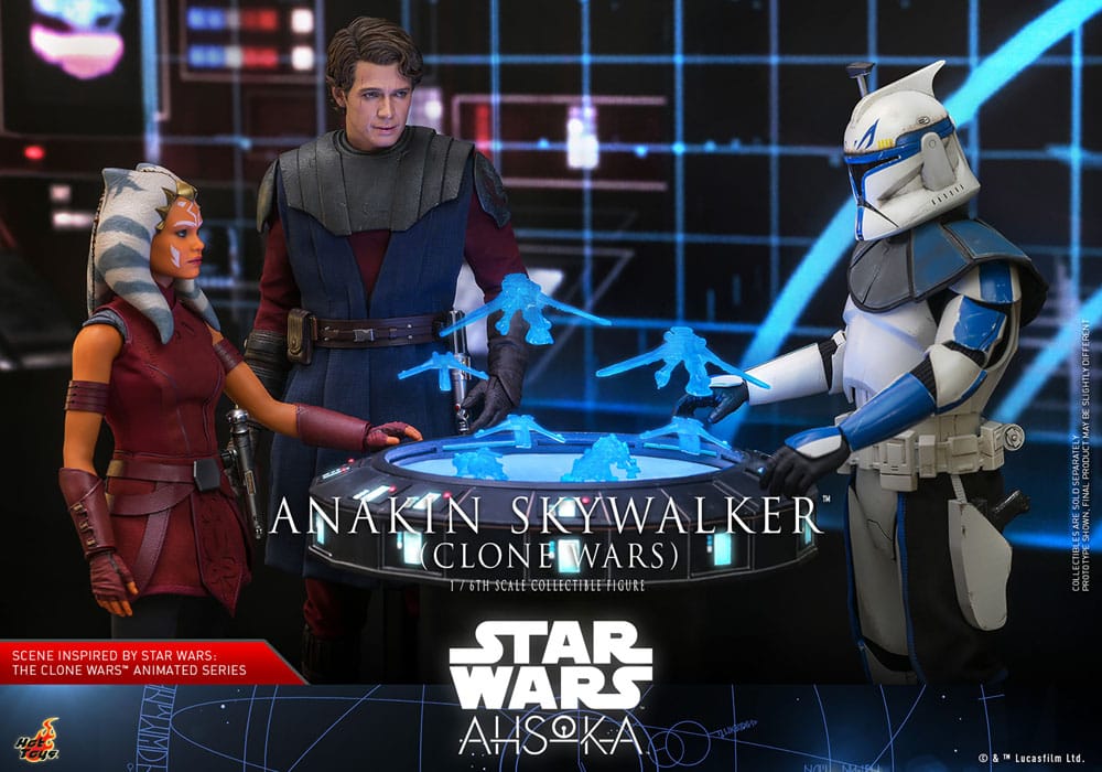 Star Wars:: The Clone Wars Figura 1/6 Anakin Skywalker 31 cm