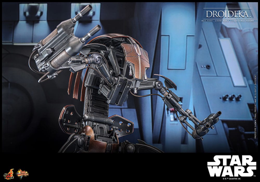 Star Wars Episode I Figura Movie Masterpiece 1/6 Droideka 27 cm