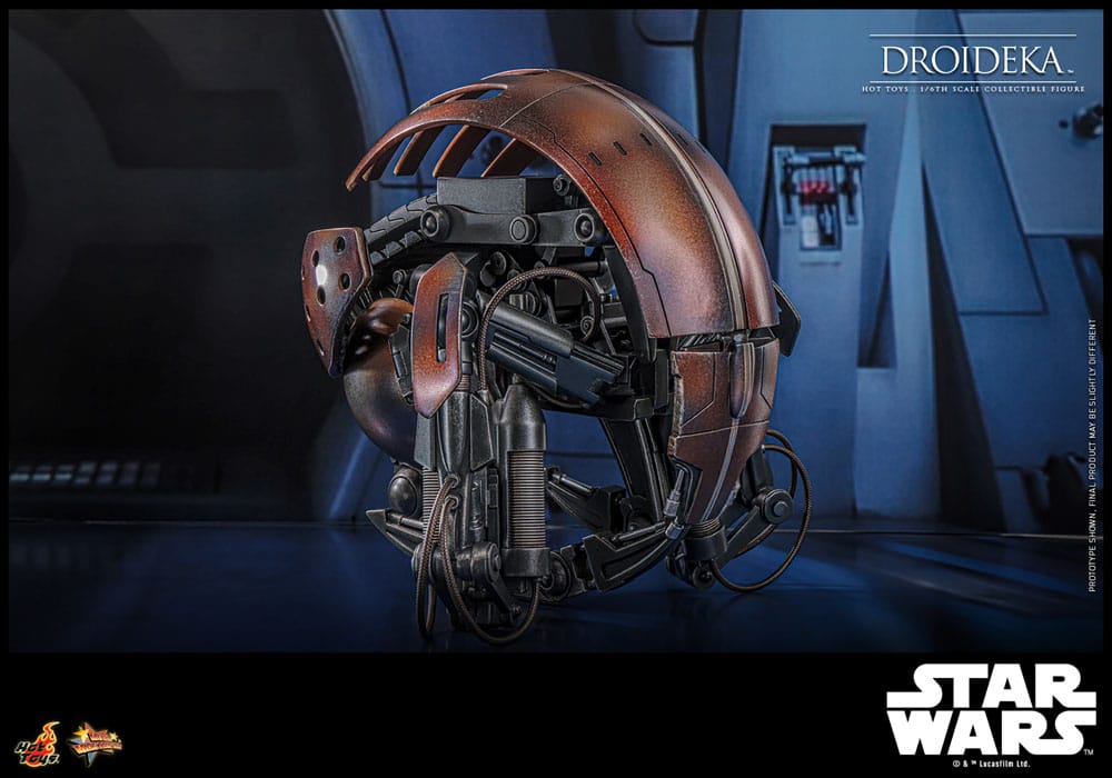 Star Wars Episode I Figura Movie Masterpiece 1/6 Droideka 27 cm