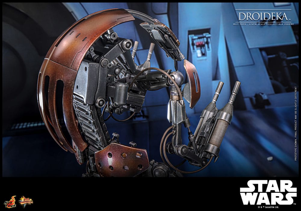 Star Wars Episode I Figura Movie Masterpiece 1/6 Droideka 27 cm