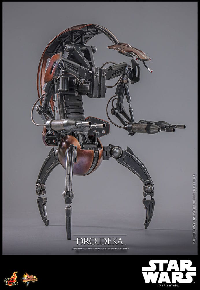 Star Wars Episode I Figura Movie Masterpiece 1/6 Droideka 27 cm