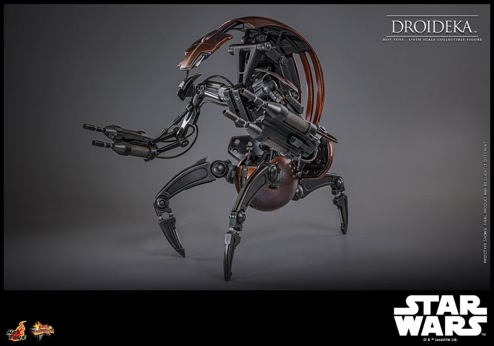 Star Wars Episode I Figura Movie Masterpiece 1/6 Droideka 27 cm