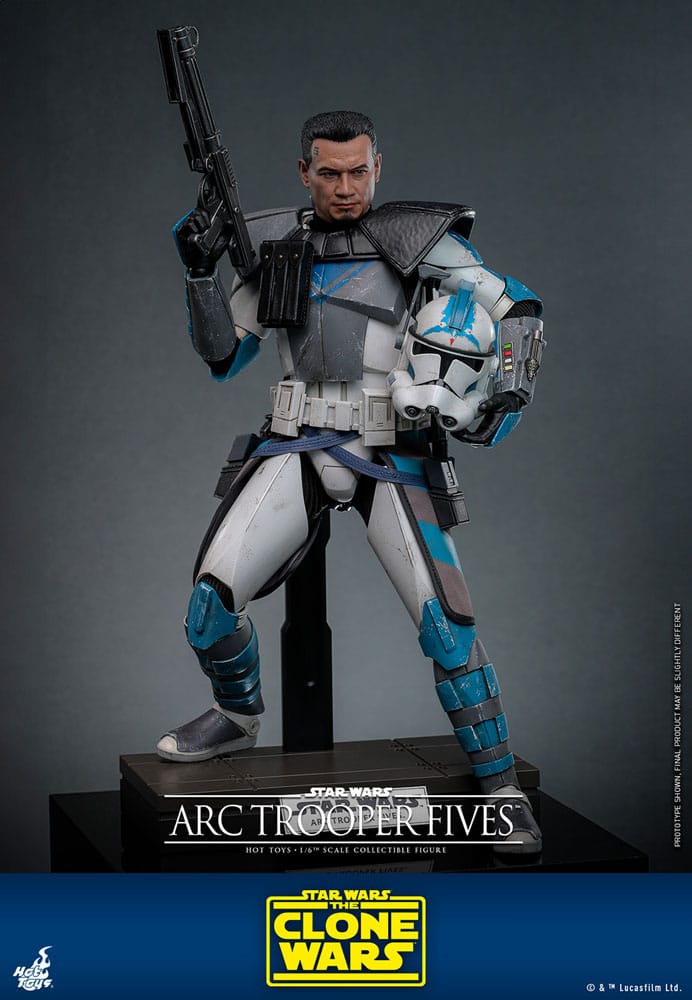 Star Wars: The Clone Wars Figura 1/6 Arc Trooper Fives 30 cm