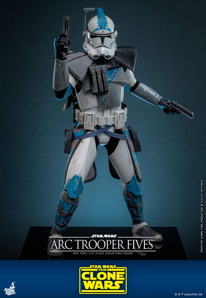Star Wars: The Clone Wars Figura 1/6 Arc Trooper Fives 30 cm