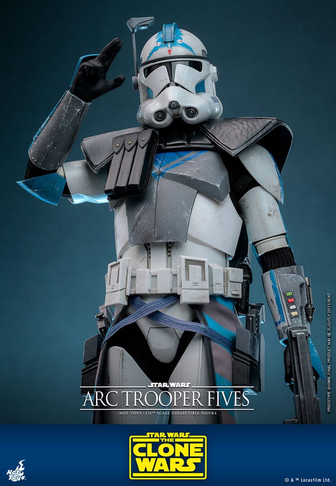 Star Wars: The Clone Wars Figura 1/6 Arc Trooper Fives 30 cm