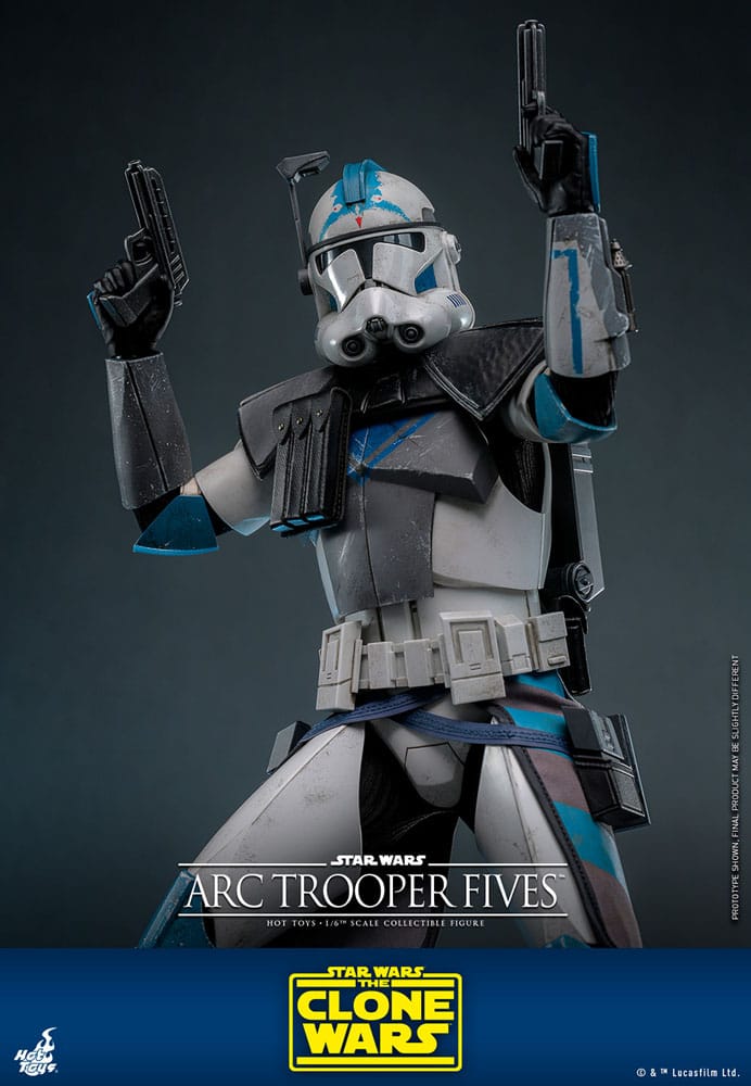 Star Wars: The Clone Wars Figura 1/6 Arc Trooper Fives 30 cm