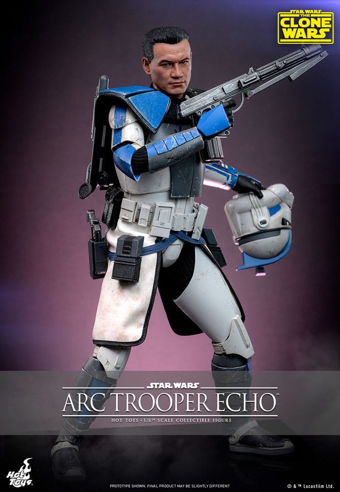 Star Wars:: The Clone Wars Figura 1/6 Arc Trooper Echo 30 cm