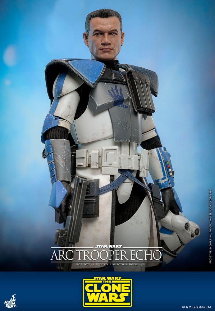 Star Wars:: The Clone Wars Figura 1/6 Arc Trooper Echo 30 cm
