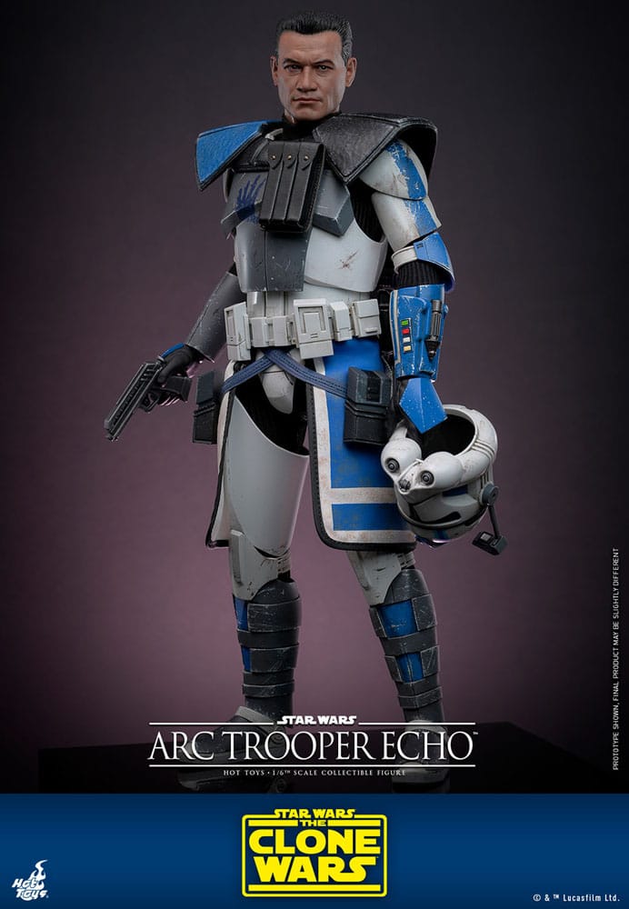 Star Wars:: The Clone Wars Figura 1/6 Arc Trooper Echo 30 cm