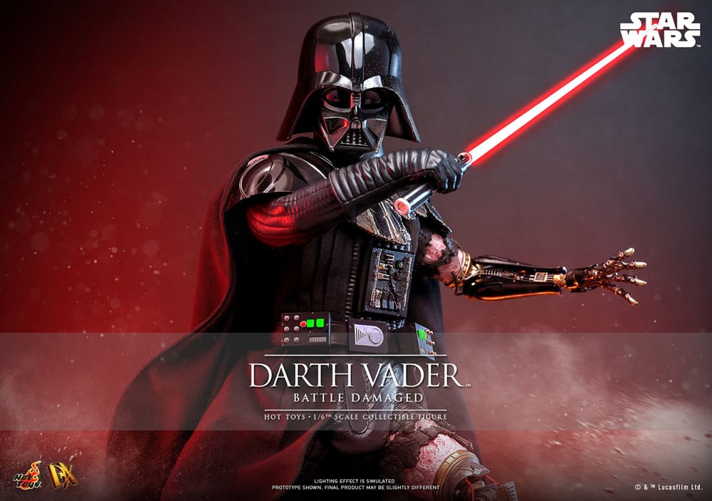 Star Wars Figura 1/6 Darth Vader (Battle Damaged) 35 cm