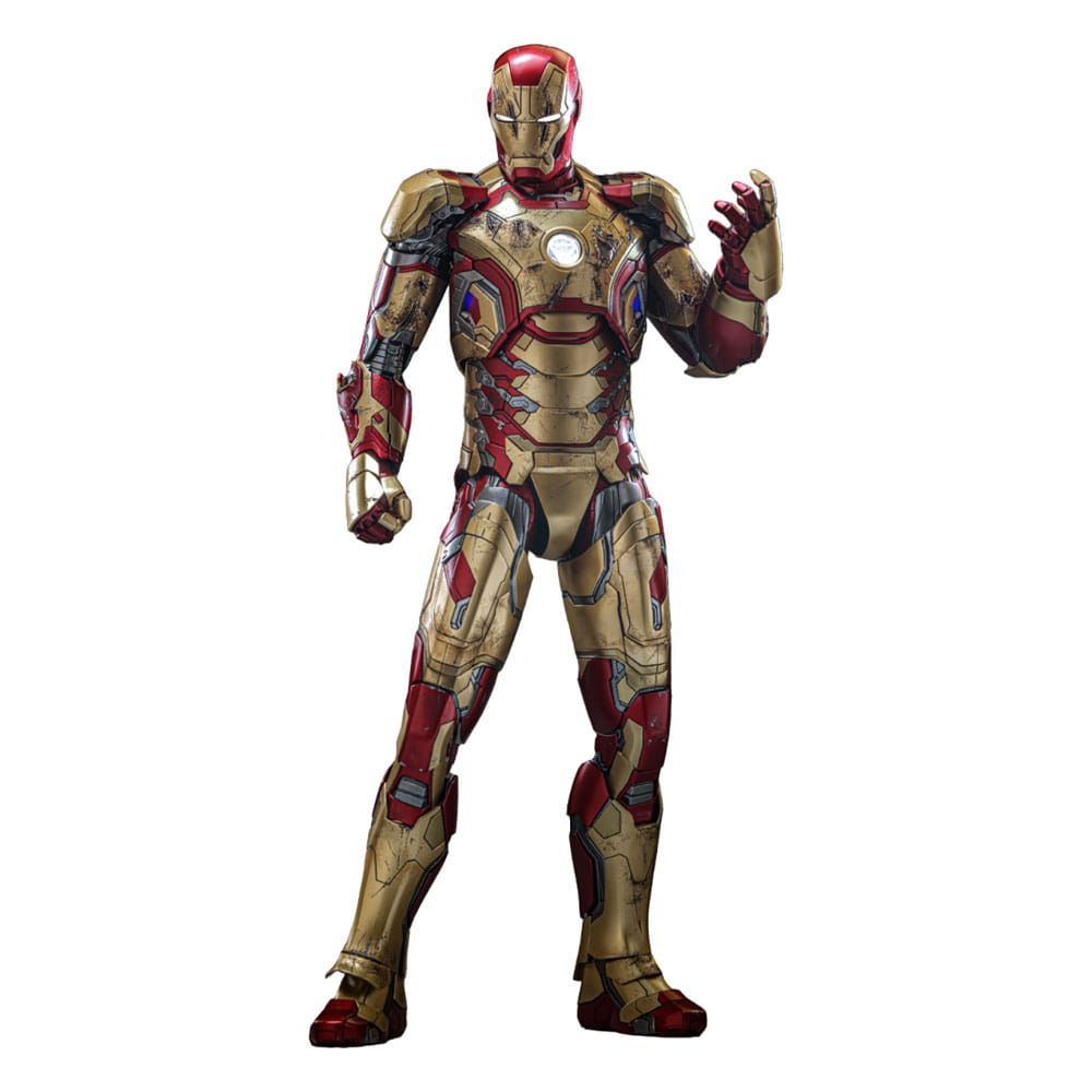 Iron Man 3 Figura Movie Masterpiece Diecast 1/6 Iron Man Mark XLII (2.0) 32 cm - HOT TOYS FIGURA - Vista detallada