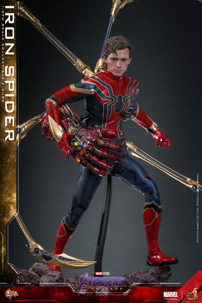 Vengadores: Endgame Movie Masterpiece Figura 1/6 Iron Spider 28 cm