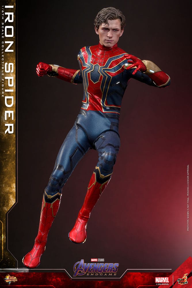 Vengadores: Endgame Movie Masterpiece Figura 1/6 Iron Spider 28 cm