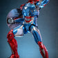 Marvel Figura Diecast Comic Masterpiece 1/6 Iron Patriot Hot Toys Exclusive 32 cm