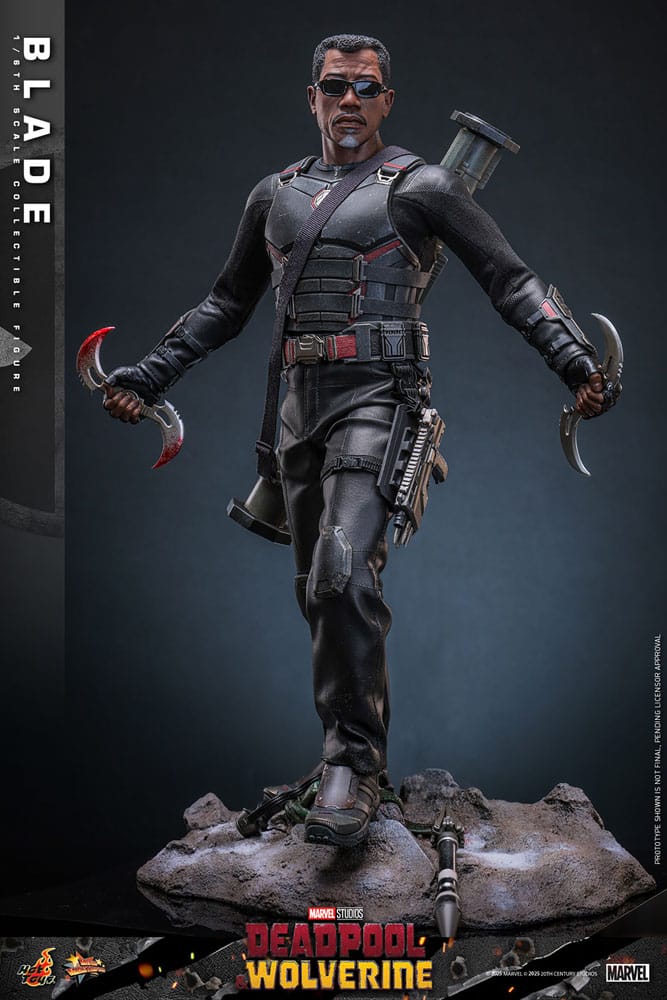 Deadpool & Wolverine Movie Masterpiece 1/6 Blade 30 cm