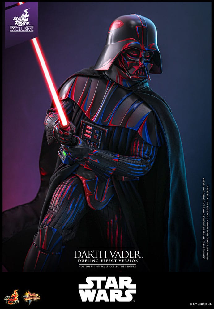 Star Wars Figura Movie Masterpiece 1/6 Darth Vader (Dueling Effect Version) Hot Toys Exclusive 35 cm